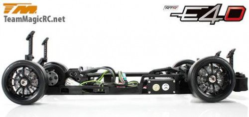 Дрифт 1/10 электро E4D SLS RTR (New Spec.) Аккумулятор и Зарядное устройство фото 8