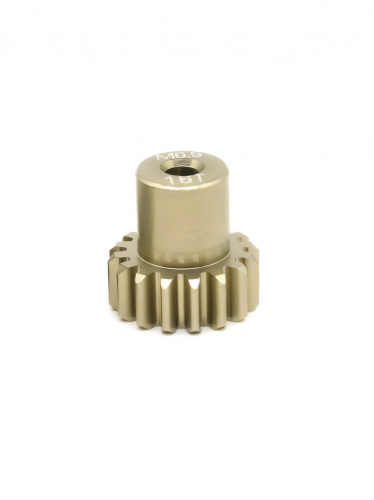 Шестерня алюминиевая Pinion gear 16T M0.5 для вала 2mm фото 6