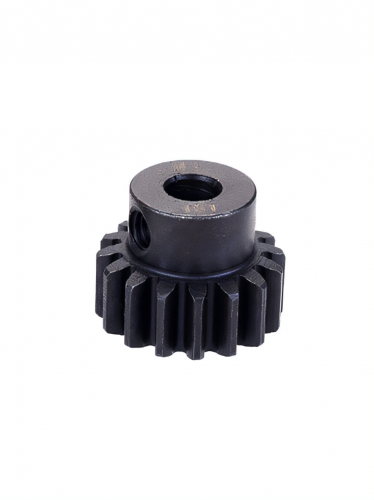 Шестерня стальная Pinion gear 16T M1 для вала 5mm фото 4
