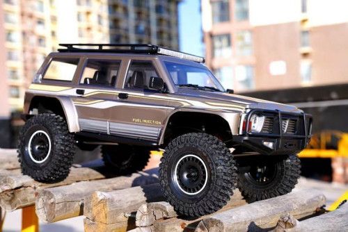 Трофи модель Yikong 4107 PRO V2 crawler Patrol Y60 (Champagne) 1/10 RTR