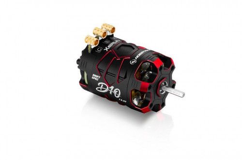 XeRun D10 Red 10.5T Бесколлекторный сенсорный мотор для дрифтовых моделей