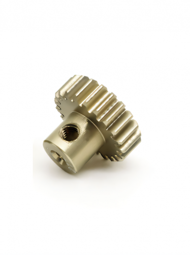 Шестерня алюминиевая Pinion gear 21T M0.5 для вала 2mm фото 3