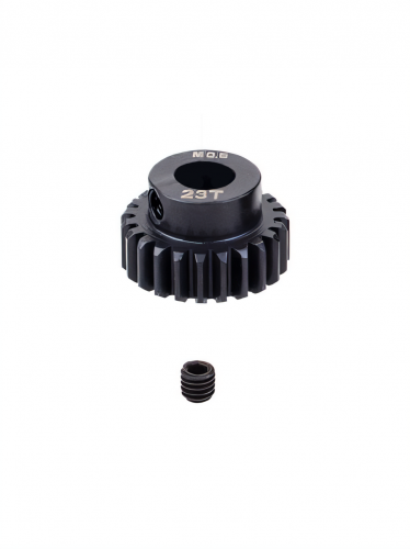 Шестерня стальная Pinion gear 23T M0.6 для вала 5mm фото 2