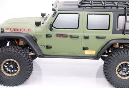 Трофи модель Yikong 4102 1/10 crawler Rubikon (Olive) RTR фото 4