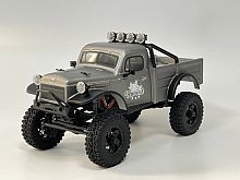 Краулер радиоуправляемый HobbyPlus CR18P EVO Harvest (Matte Metal Gun) 1/18 RTR
