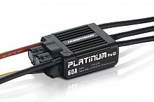 Бесколлекторный регулятор Platinum LV 60A V4 для авиа моделей