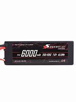 Аккумулятор Speedway Slide 138x47x25mm Li-Po 6000mAh 2S HV 7.6V 100C HARD case XT60