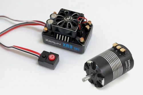 Бесколлекторная сенсорная система Xerun COMBO­ XR8 SCT ­3652SD­ D5.0 ­A для моделей масштаба 1:10