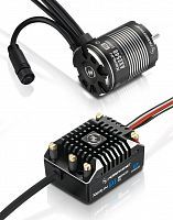 Бесколлекторная сенсорная система Xerun COMBO AXE 540 1800KV FOC­ для краулеров масштаба 1:10