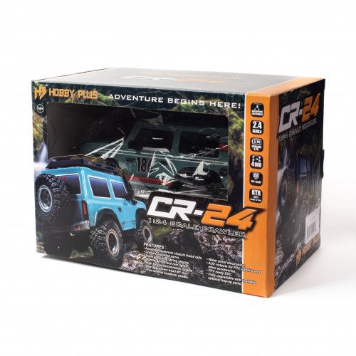 Краулер радиоуправляемый HobbyPlus CR24 G-Armor (Blue) 1/24 RTR фото 16