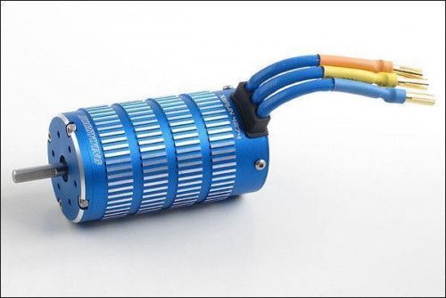 Бесколлекторный сенсорный мотор Xerun SD-4274-2200Kv для Short Course и монстров масштаба 1:8, синий