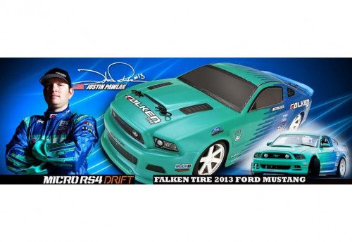 Туринг 1/18 - Micro RS4 FORD MUSTANG JUSTIN PAWLAK/FALKEN TIRE 2013 (Влагозащита, полный компл.) фото 4