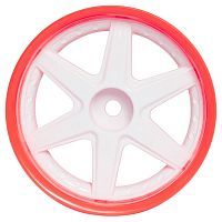 Комплект дисков (4шт.), 6 спиц, красно-белые 3320124