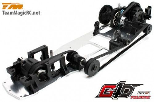 Туринг 1/10 нитро G4D Rubber Tyre RTR (2 speed)-CMR фото 10