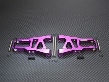 Alloy front arm with screws & pins & e-clips for Sprint 2 Purple