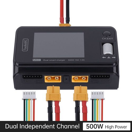 ToolkitRC M6D 500W 1-6S универсальное зарядное устройство фото 10
