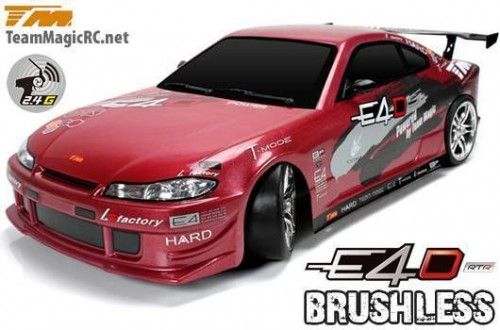 1/10 E4D Brushless RTR Drift S15 Body без аккумулятора и зарядного устройства