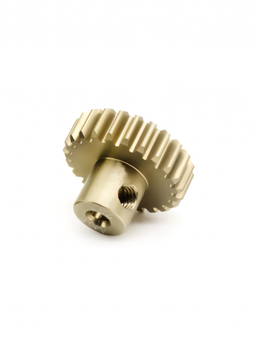 Шестерня алюминиевая Pinion gear 23T M0.5 для вала 2mm фото 5