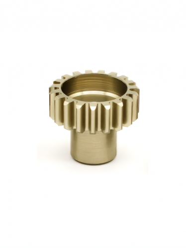 Шестерня алюминиевая Pinion gear 19T M0.5 для вала 2mm фото 7