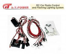 RC Car Radio Control and Flashing Lighting System