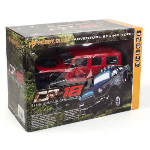 Краулер радиоуправляемый HobbyPlus CR18 Kratos (Red) 1/18 RTR фото 16