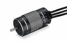 Бесколлекторный бессенсорный мотор EZRUN 4268 Sl Black 2600 KV для масштаба 1/8