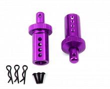 Alum. adjustable body post (Purple) (2)