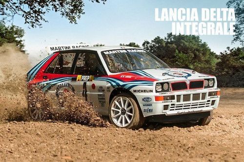 XXX 1/10 RC 4WD RTR Rally Car (2.4G) Lancia Delta Integrale