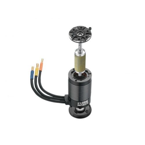 Бесколлекторный бессенсорный мотор EZRUN 3660 SL 4000 KV для масштаба 1:10 фото 2