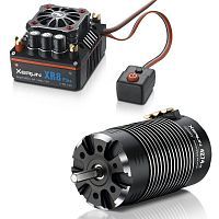 Бесколлекторная сенсорная система Xerun COMBO XR8 Plus 4274 A для моделей масштаба 1:8
