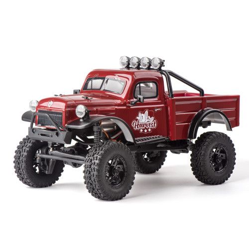 Краулер радиоуправляемый HobbyPlus CR18P EVO Harvest (Maroon) 1/18 RTR
