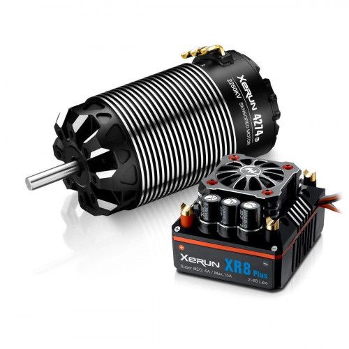 Бесколлекторная сенсорная система Xerun COMBO XR8 Plus 4274 G3 A OFF-Road 2250Kv для моделей масштаба 1:8