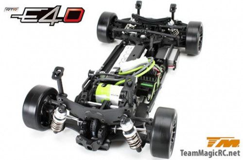 Дрифт 1/10 электро E4D SLS RTR (New Spec.) Аккумулятор и Зарядное устройство фото 9