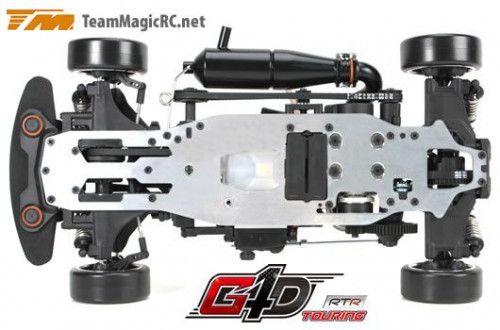 Туринг 1/10 нитро G4D Rubber Tyre RTR (2 speed)-CMR фото 3