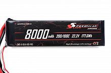 Аккумулятор Speedway Slide Li-Po soft case 6S 22.2v 8000mAh 100C XT90S