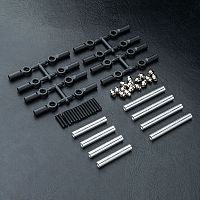 CMX Alum. link set (242mm) (silver)