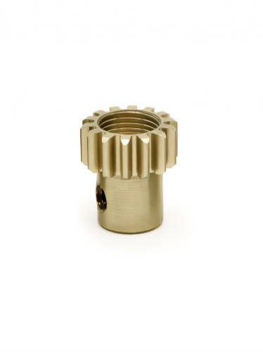 Шестерня алюминиевая Pinion gear 14T M0.5 для вала 2mm фото 5