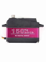 Сервомашинка DS51150-180 150кг / 0.19сек / 12.6V цифровая влагозащищенная с металлическими шестернями