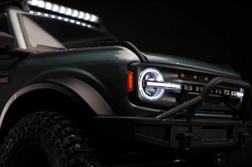 Трофи модель Yikong 4083 1/8 crawler Bronco (Gray) RTR фото 3