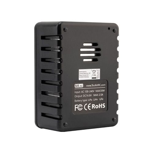 ToolkitRC M4AC 25W 4S универсальное зарядное устройство фото 6