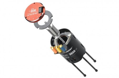 Бесколлекторный сенсорный мотор QuicRun 6.5T/3650 G2 для шоссейных и дрифтовых моделей масштаба 1/10 фото 3