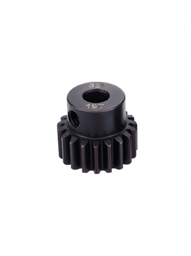 Шестерня стальная Pinion gear 19T 32P для вала 5mm фото 4