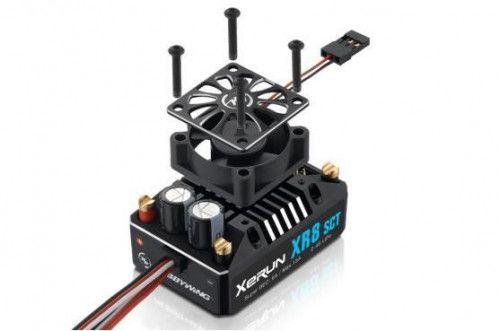 Бесколлекторная сенсорная система Xerun COMBO XR8 SCT 4268 SD 2200kv для моделей масштаба 1:8 фото 5