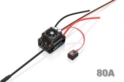 Hobbywing EzRun MAX10 G2 80A бесколлекторный сенсорный влагозащищенный регулятор 1:10