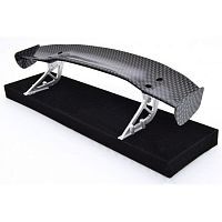 Карбоновый спойлер со стойками 186x35mm GT Wing Rear Spoiler (пластик)