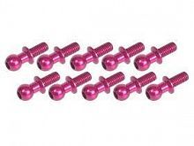 4.8MM Ball Stud L=10 (10 pcs) - Pink