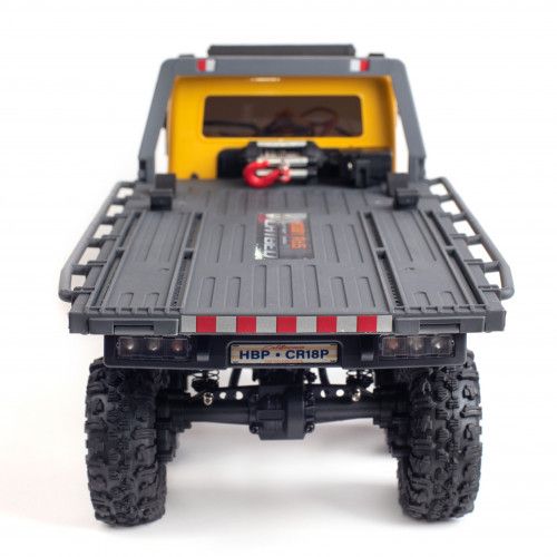 Краулер радиоуправляемый HobbyPlus CR18P Flat Bed 6X6 (Yellow) 1/18 RTR фото 5
