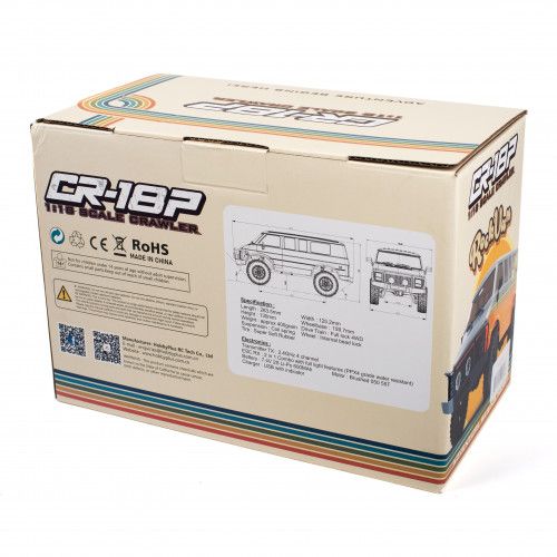Краулер радиоуправляемый HobbyPlus CR18 Rock Van (Beige) 1/18 RTR фото 15