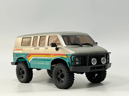 Краулер радиоуправляемый HobbyPlus CR18P EVO Rock Van (Beige) 1/18 RTR фото 6