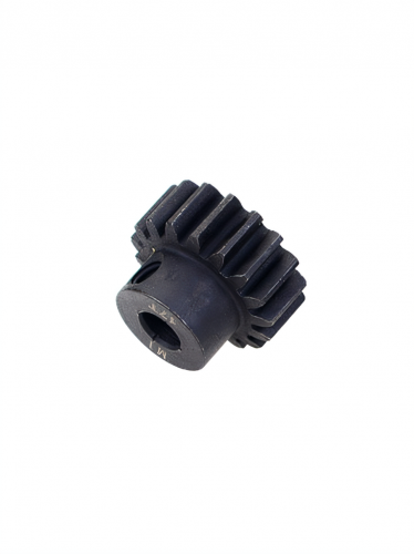 Шестерня стальная Pinion gear 17T M1 для вала 5mm фото 3